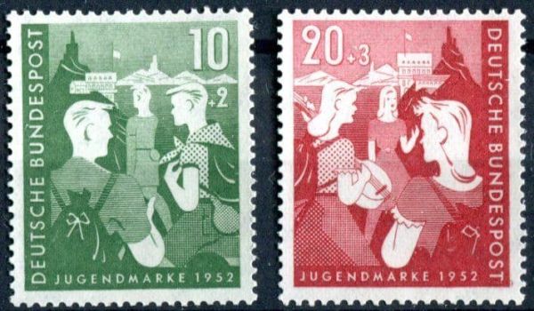 Germany / West 1952 SG.1080-1081 U/M