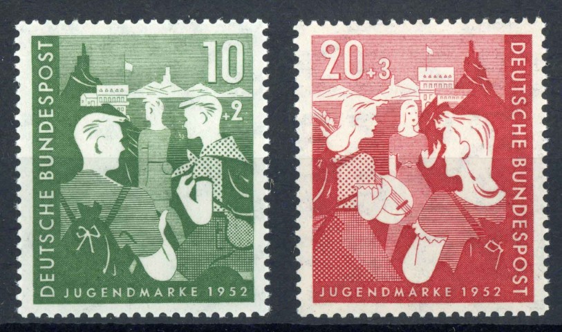 Germany / West 1952 SG.1080-1081 U/M