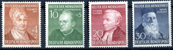 Germany / West 1952 SG.1082-1085 U/M