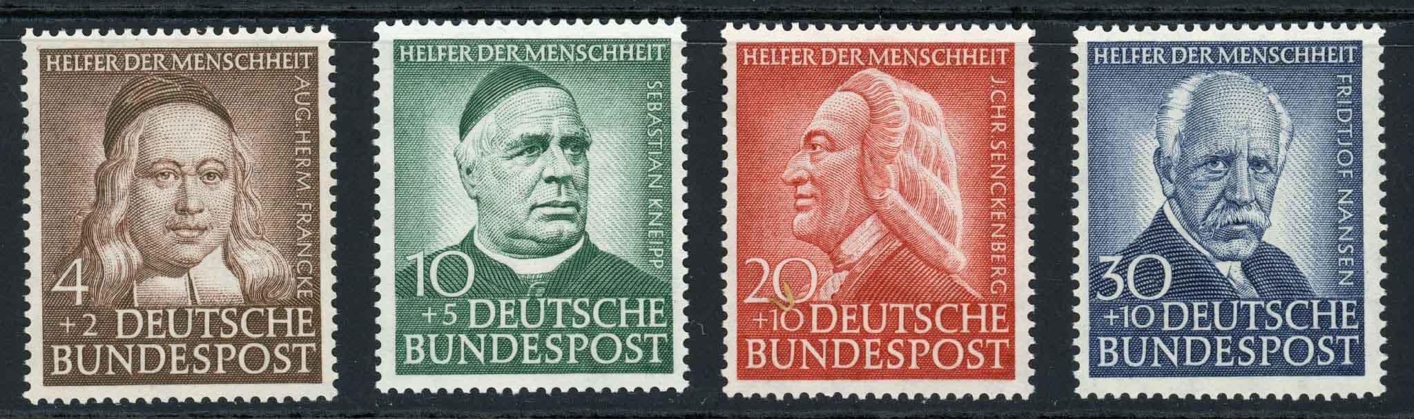 Germany / West 1953 SG.1099-1102 U/M