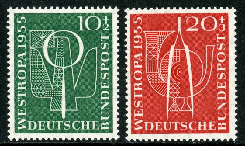 Germany / West 1955 SG.1143-1144 U/M