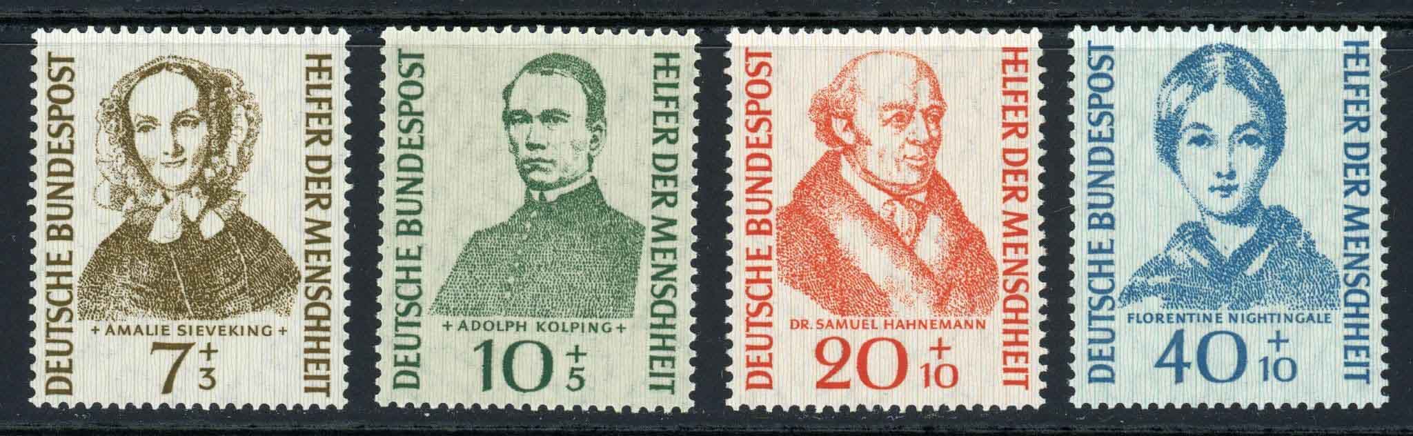 Germany / West 1955 SG.1148-1151 U/M