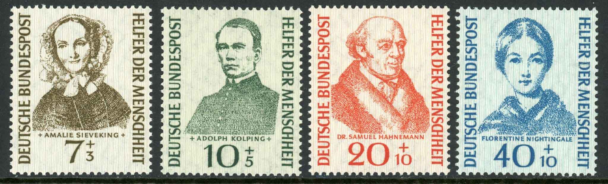 Germany / West 1955 SG.1148-1151 U/M