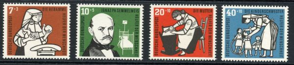 Germany / West 1956 SG.1169-1172 U/M