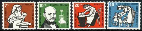 Germany / West 1956 SG.1169-1172 U/M