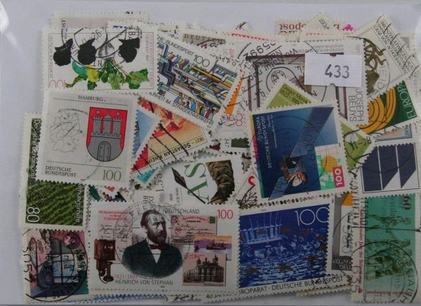 Germany West 250 Different Stamps (433)