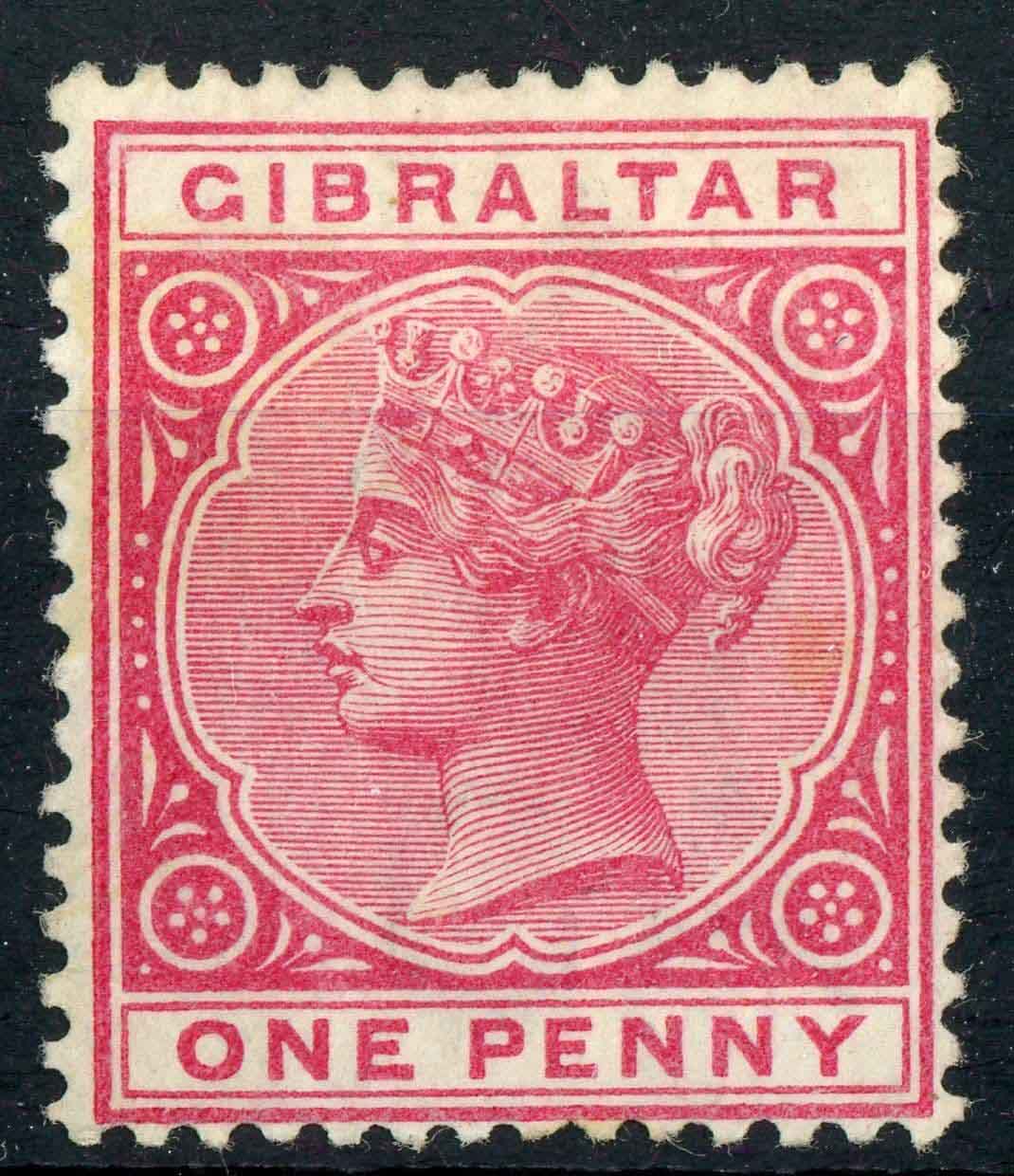 Gibraltar 1887 SG.9 L/M/M