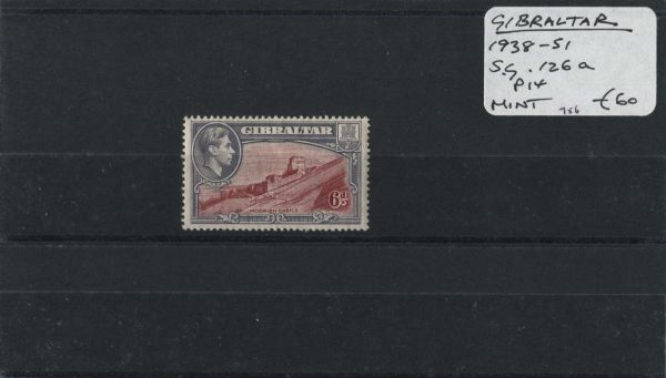 Gibraltar 1938-51 SG.126a P14 Lightly M/M