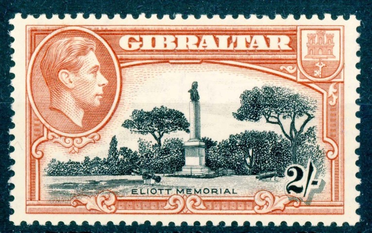 Gibraltar 1938-51 SG.128a U/M