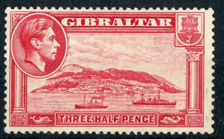 Gibraltar 1938 SG.123a P.13 M/M