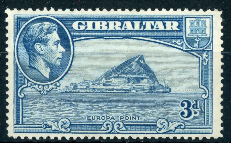 Gibraltar 1938 SG.125a P.14 M/M