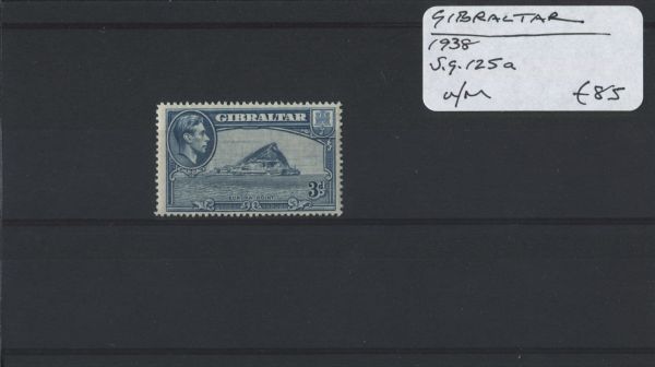 Gibraltar 1938 SG.125a U/M