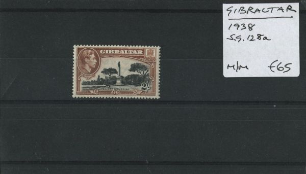 Gibraltar 1938 SG.128a M/M