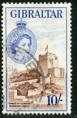 Gibraltar 1953-59 SG.157 F/U