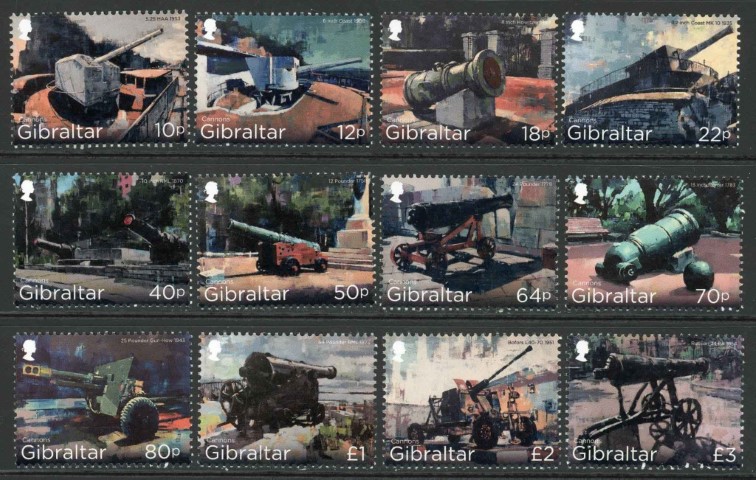 Gibraltar 2018 SG.1791-1802 U/M