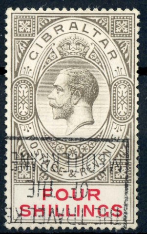 Gibraltar 1912-24 SG.83 F/U