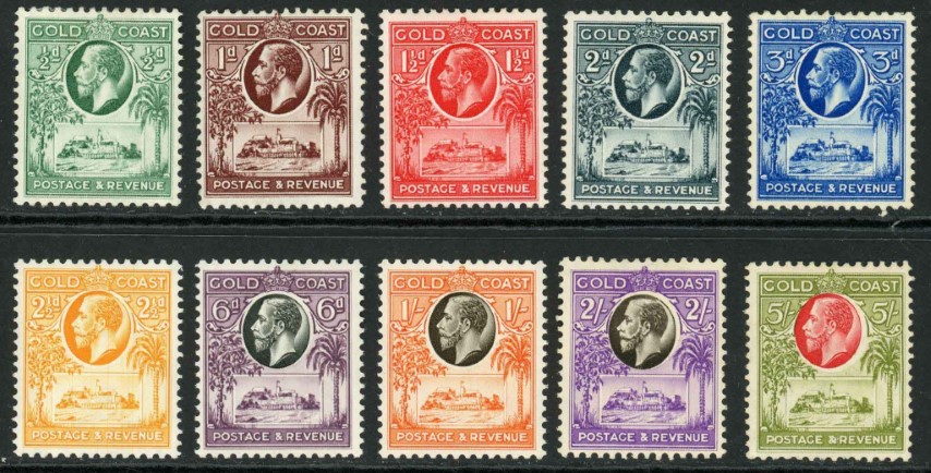 Gold Coast 1928 SG.103-112 M/M