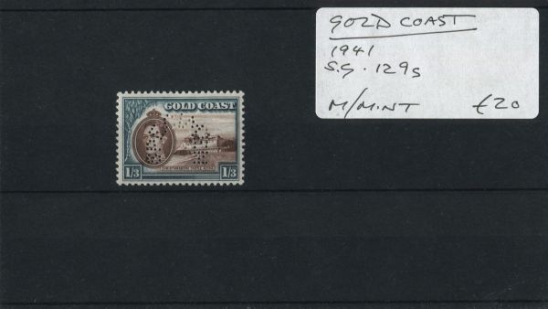 Gold Coast 1941 SG.129s M/M