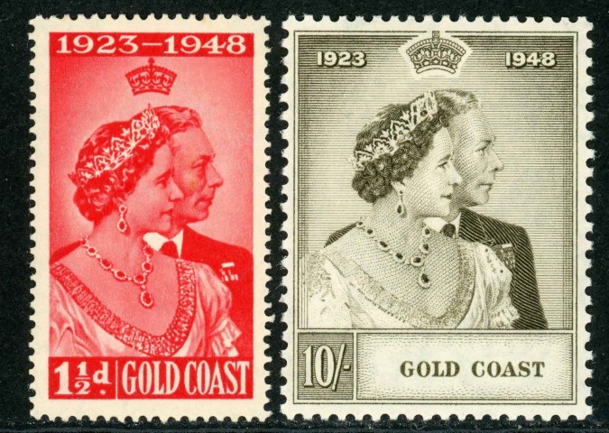 Gold Coast 1948 SG.147-148 M/M (1)