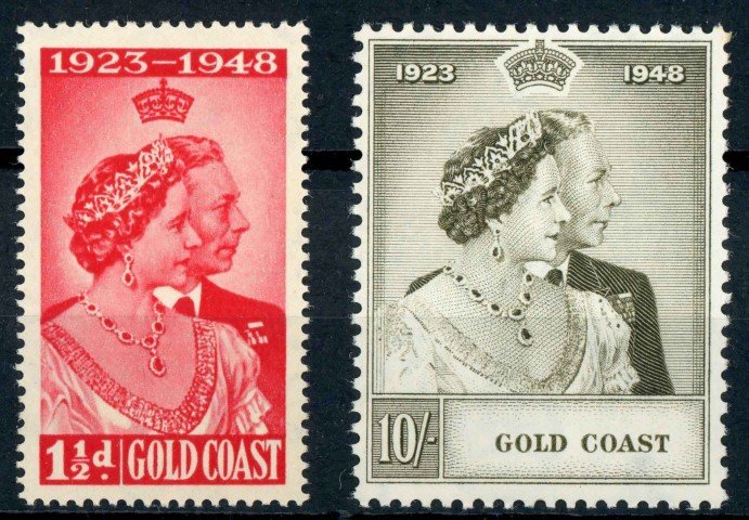 Gold Coast 1948 SG.147-148 U/M