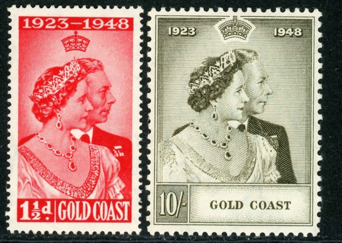 Gold Coast 1948 SG.147-148 U/M (1)