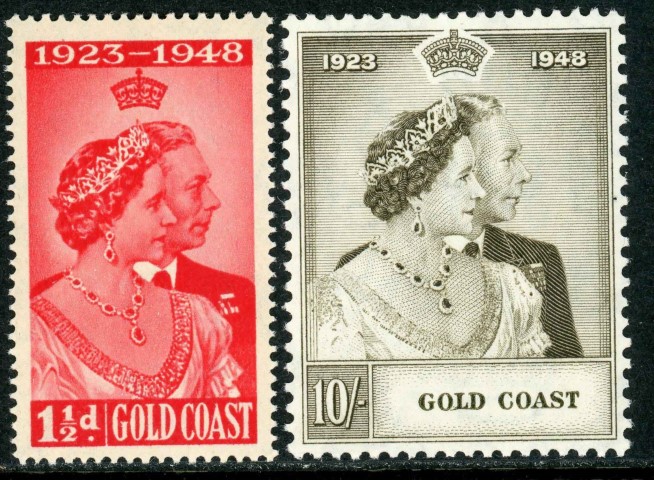 Gold Coast 1948 SG.147-148 U/M