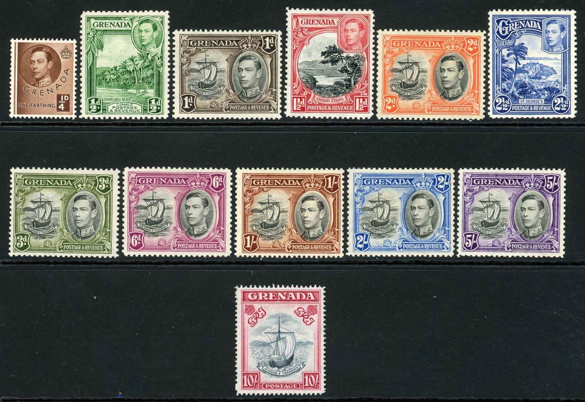 Grenada 1938-50 SG.152-163 M/M