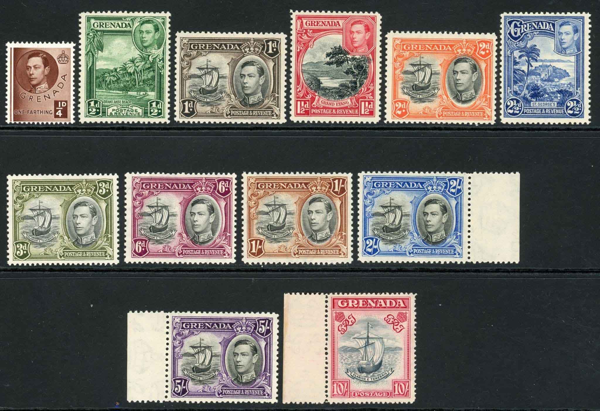 Grenada 1938-50 SG.152-163 U/M