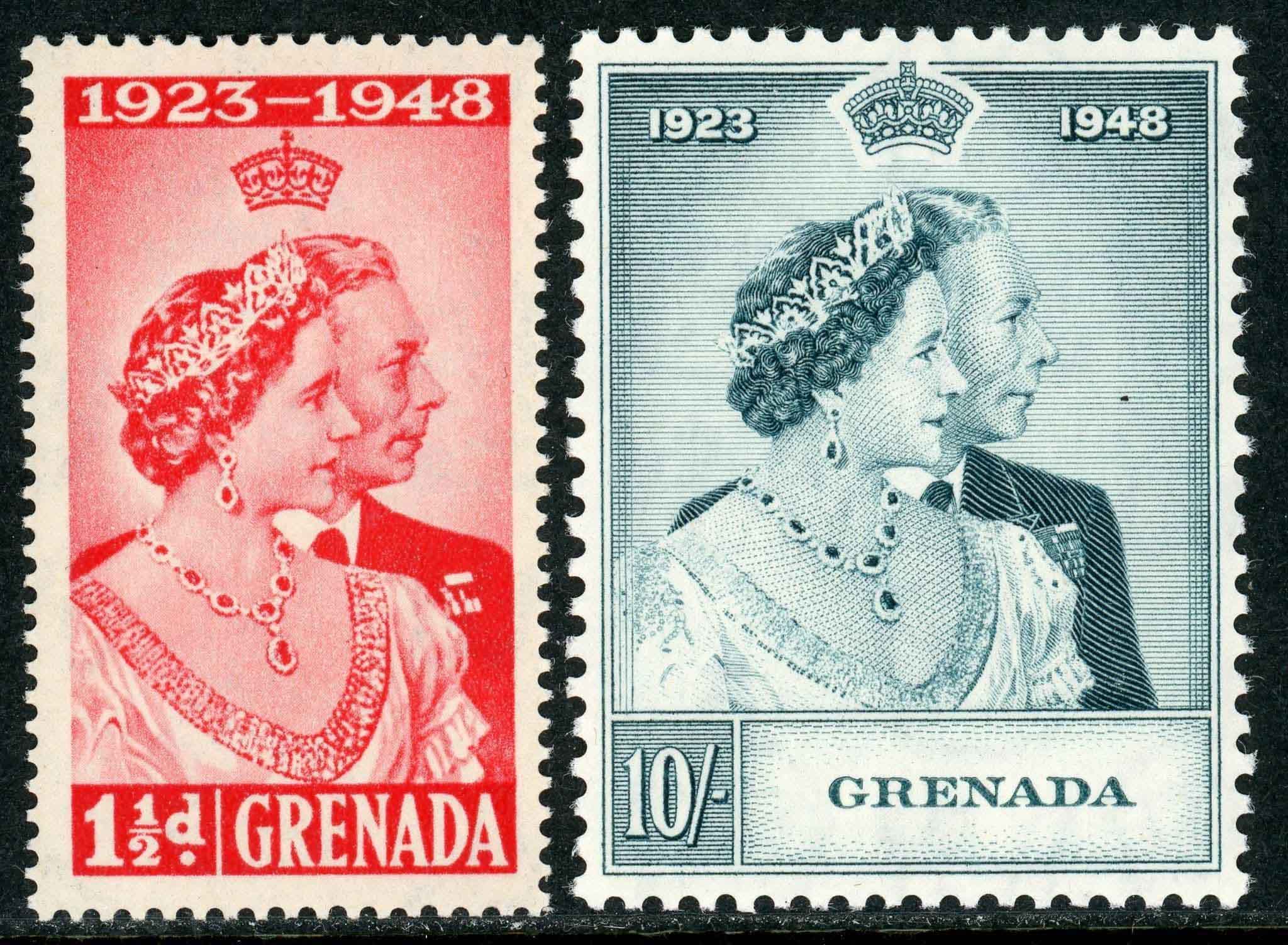 Grenada 1948 SG.166-167 U/M