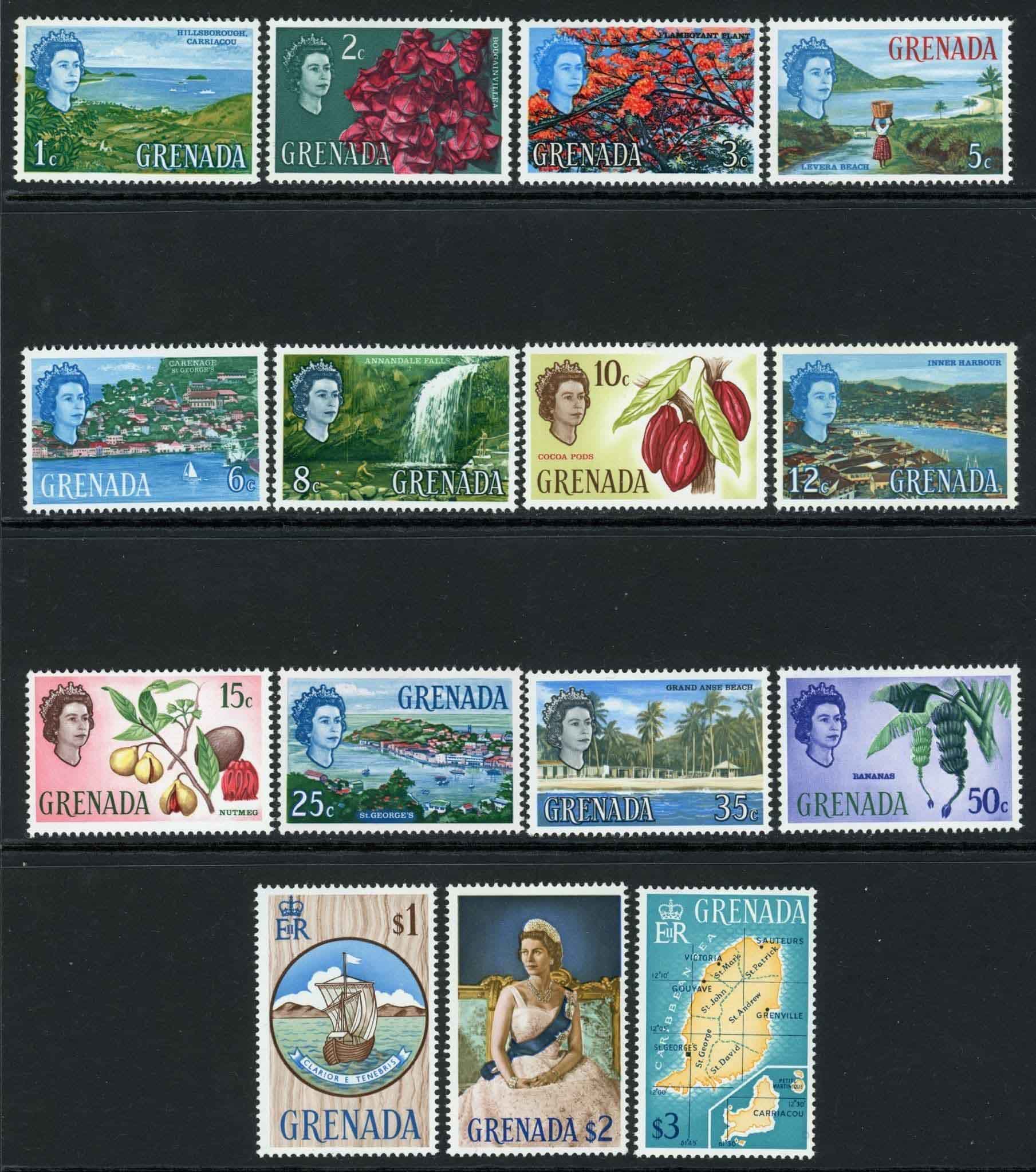 Grenada 1966 SG.231-245 U/M