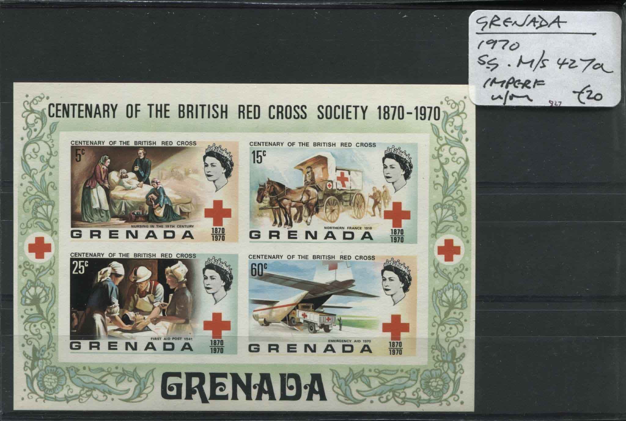 Grenada 1970 SG.MS472a Imperf U/M (Lot 2)