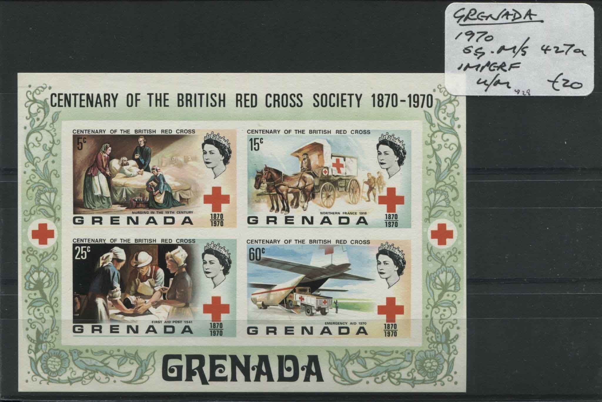 Grenada 1970 SG.MS472a Imperf U/M (Lot 3)