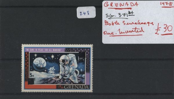 Grenada 1978 SG.371ba Double One M/M