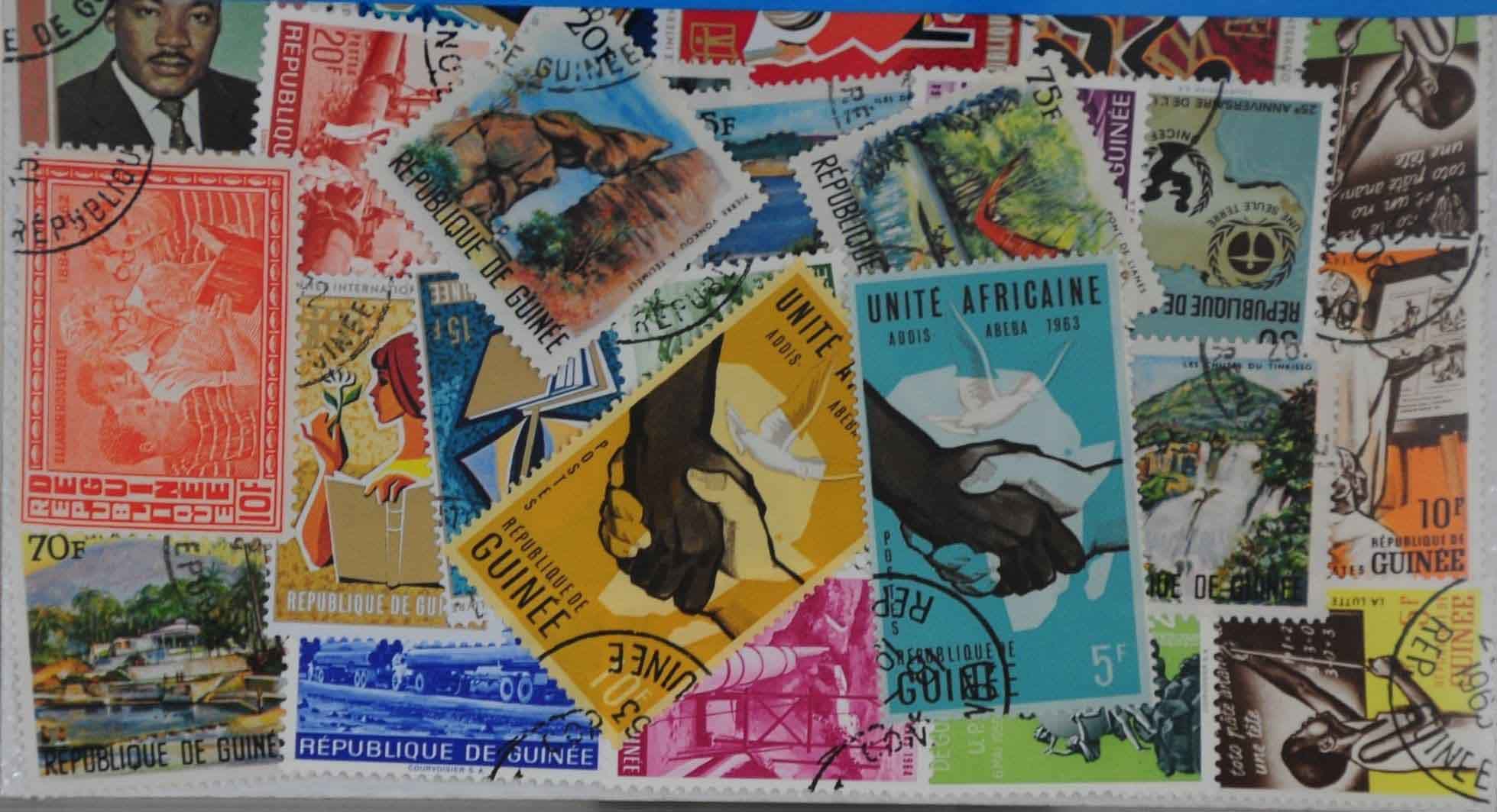 Guinea 25 Stamps (L152)