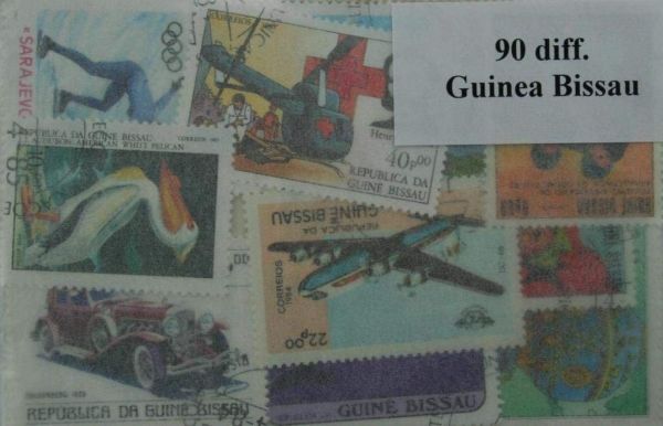 Guinea Bissau 90 Stamps (ww094b)