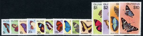 Guyana 1978-80 SG.698-708a U/M