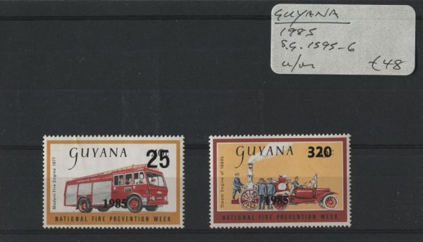 Guyana 1985 SG.1595-6 U/M