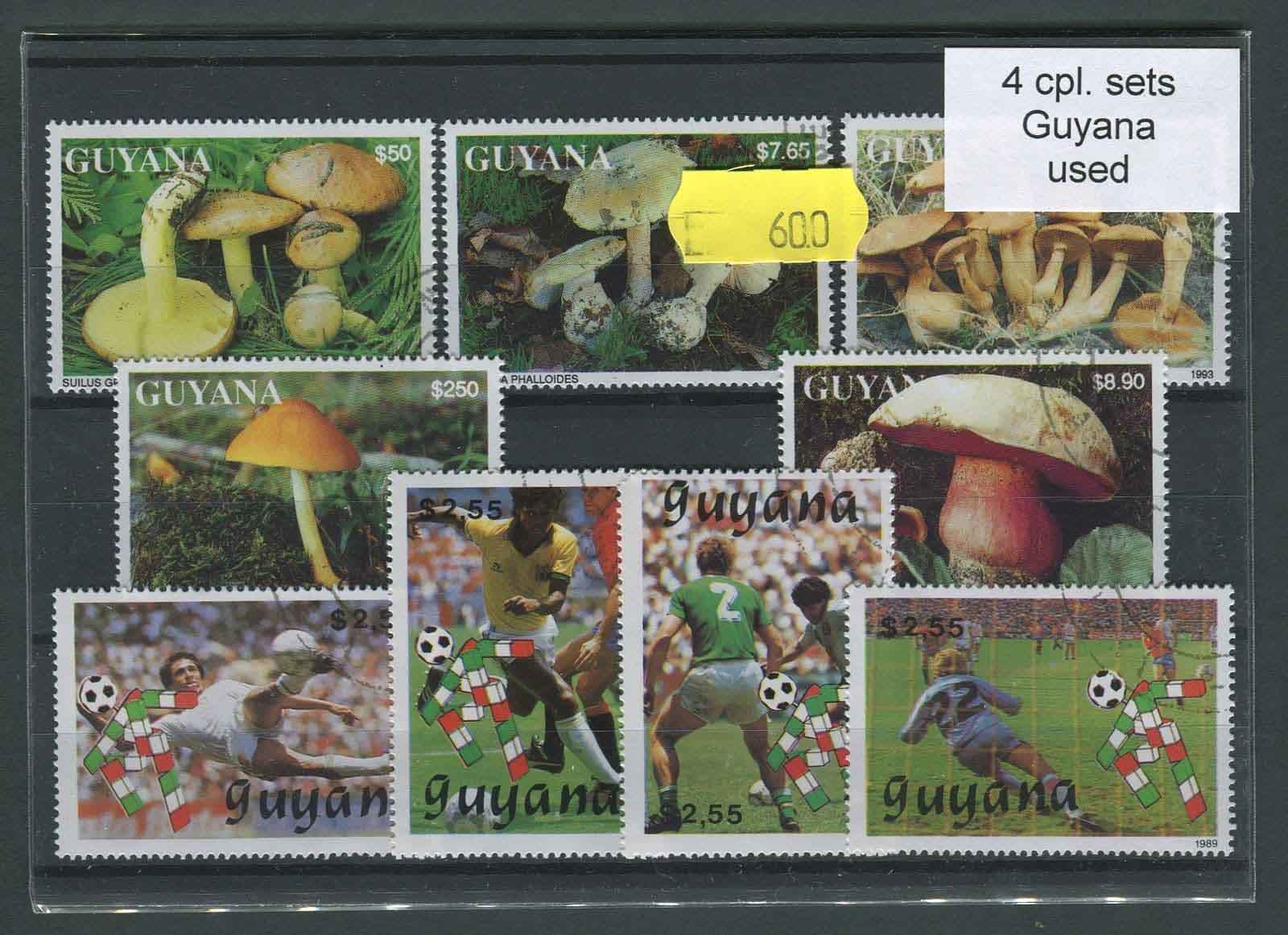 Guyana 4 sets (600)