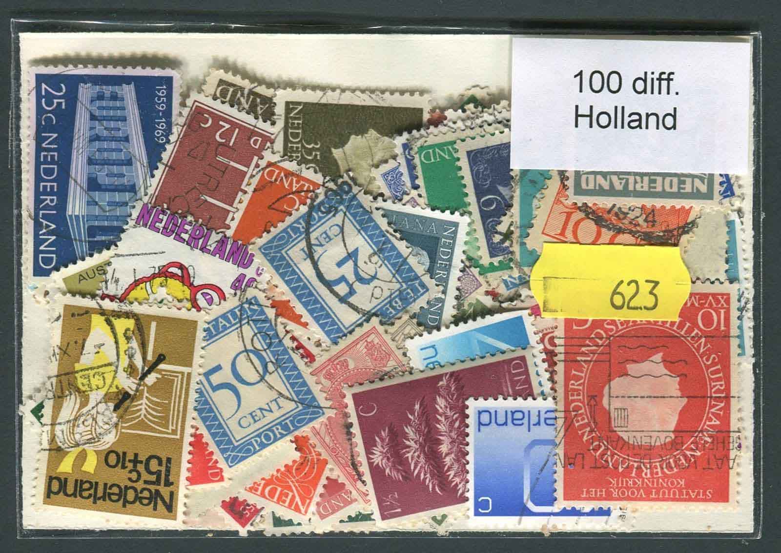 Holland 100 Stamps (623)