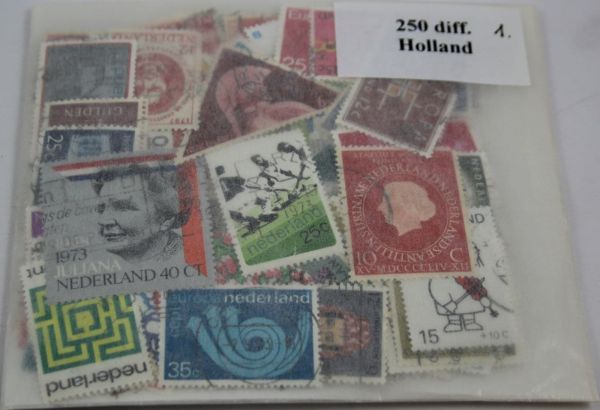 Holland II 250 Stamps (ww)