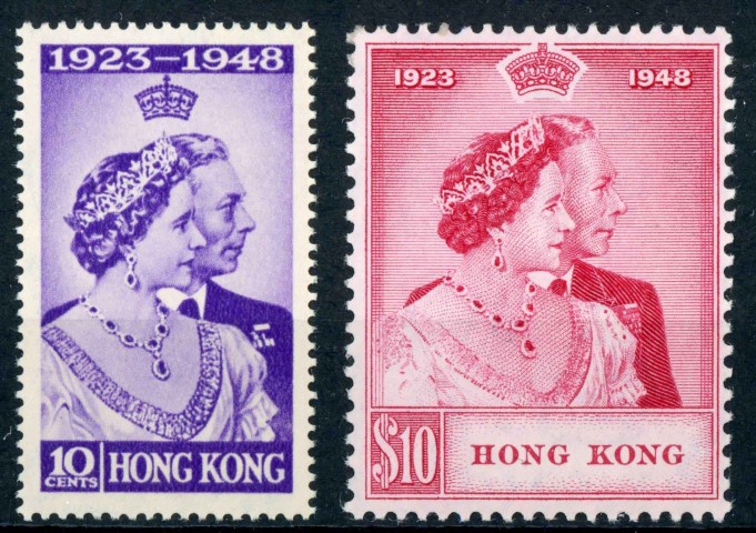 Hong Kong 1948 SG.171-172 U/M (Lot 2)