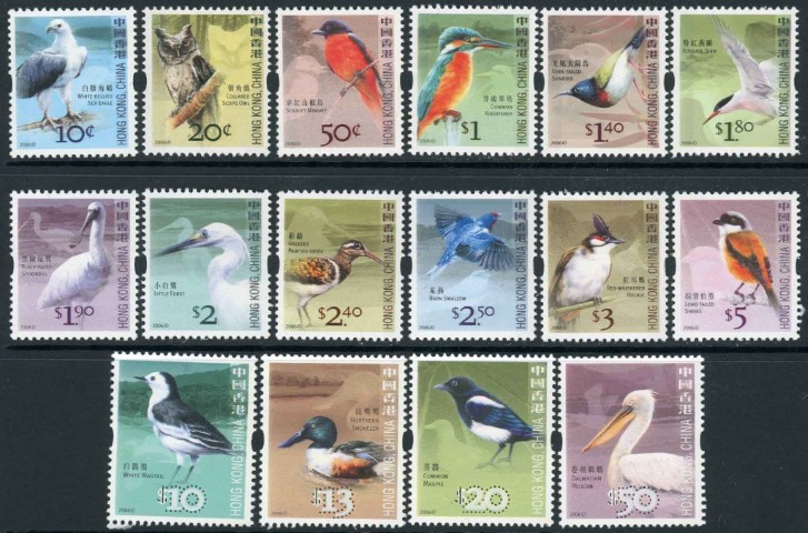 Hong Kong 2006-10 SG.1398-1409 U/M