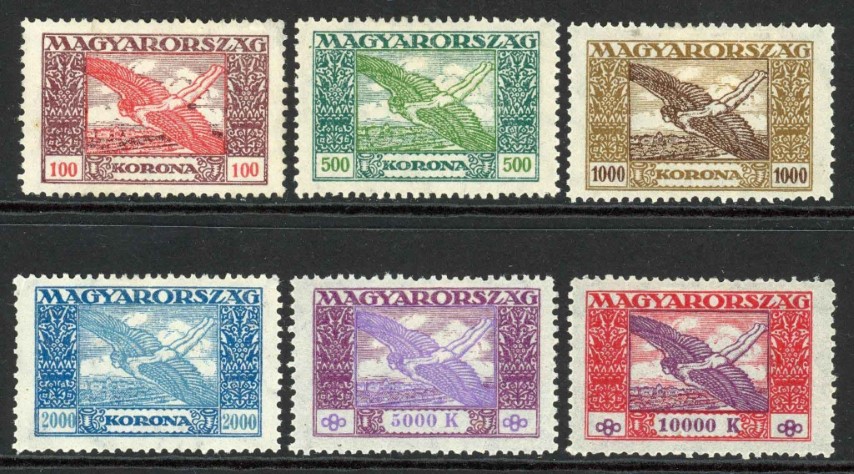 Hungary 1924 SG.433-436b M/M