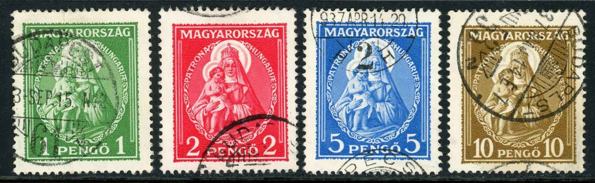 Hungary 1932 SG.535-538 F/U