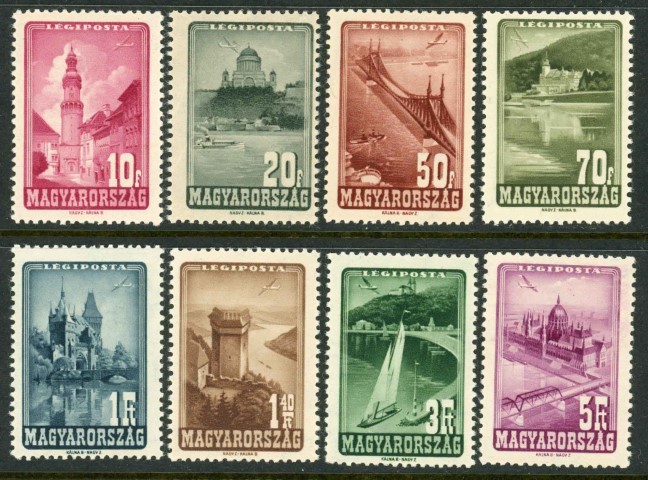 Hungary 1947 SG.987-994 U/M