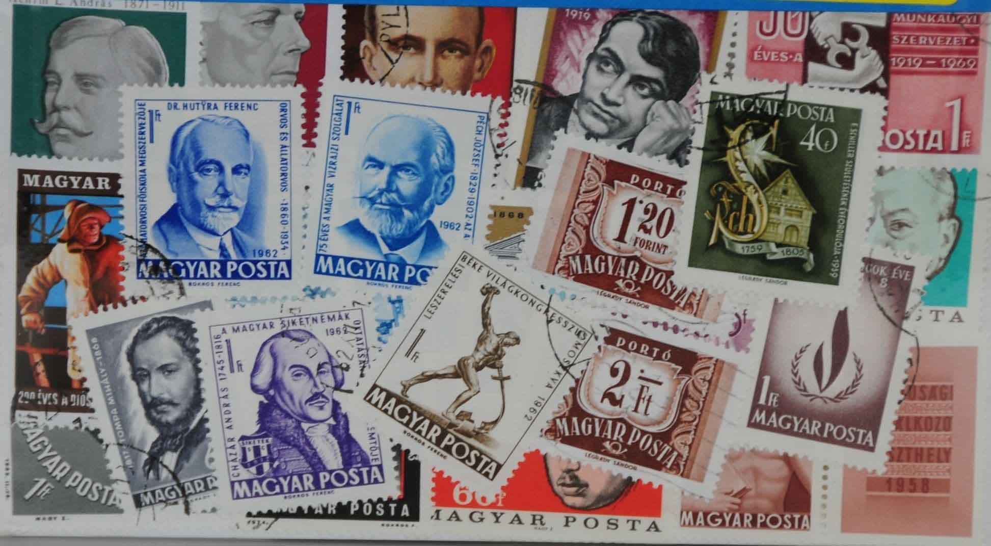 Hungary 25 Stamps (Large Format) (L168)