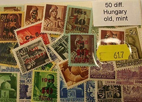 Hungary 50 Old Mint Stamps (617)