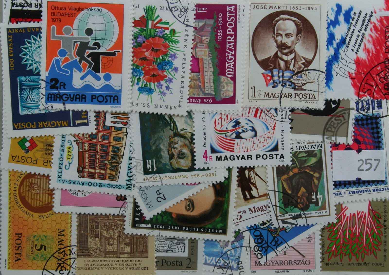 Hungary 50 Stamps complete sets (257)