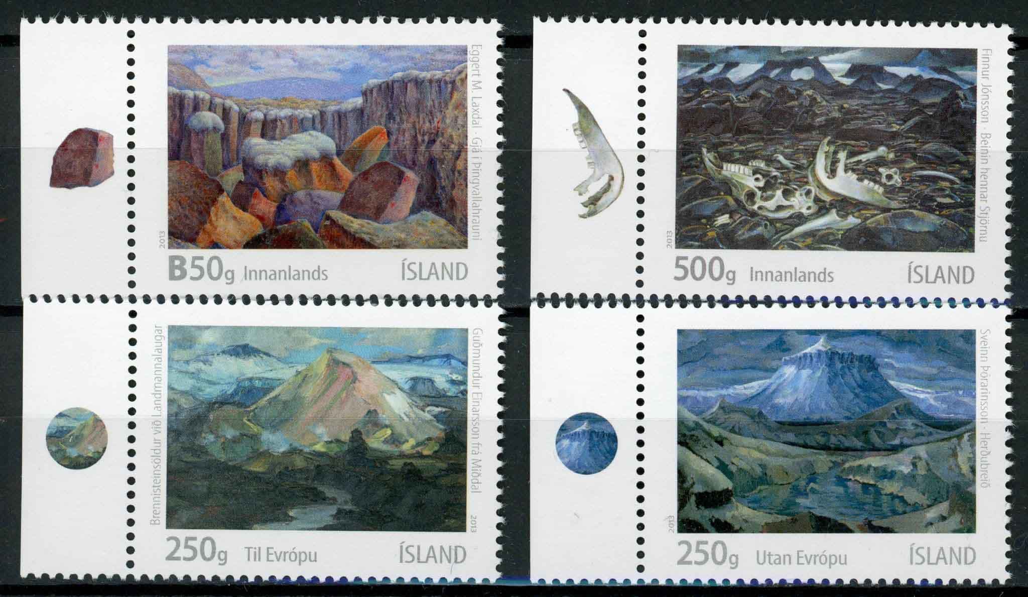 Iceland 2013 SG.1403-1406 U/M