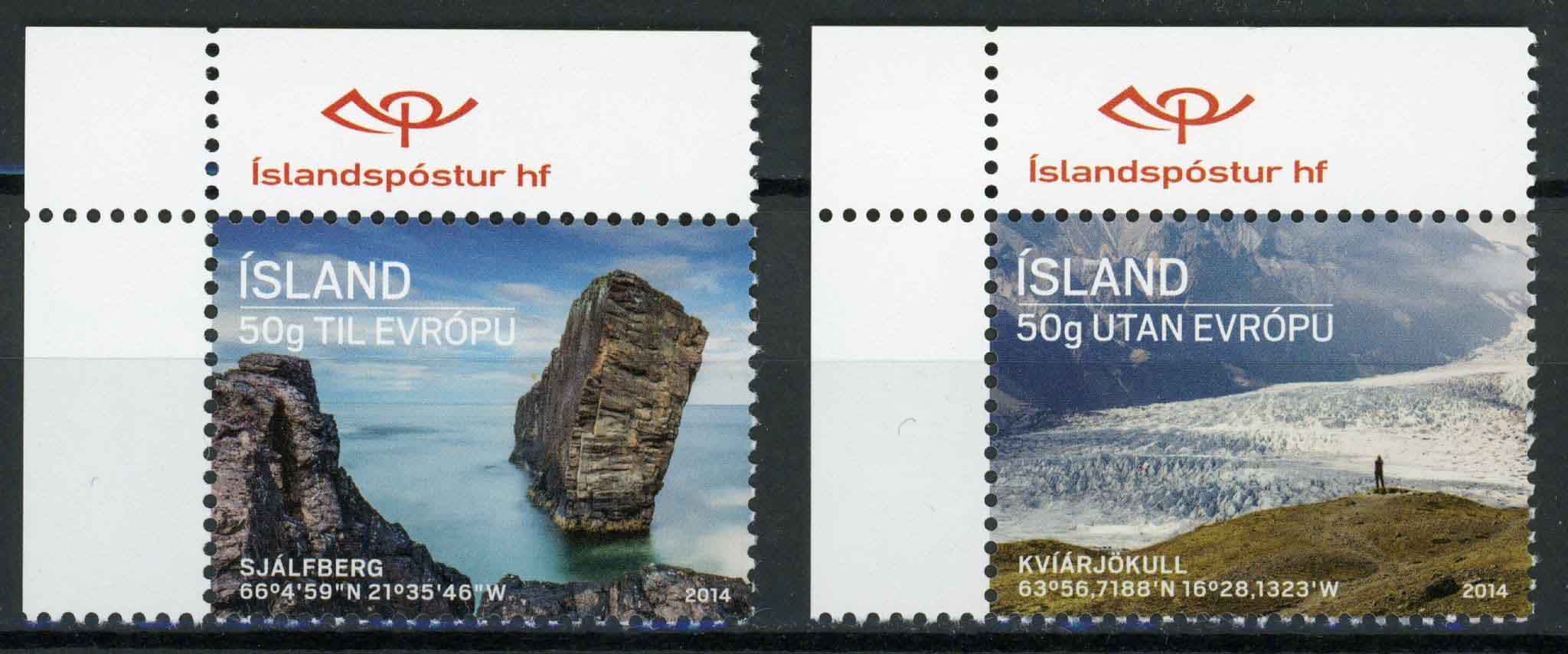 Iceland 2014 SG.1410-1411 U/M